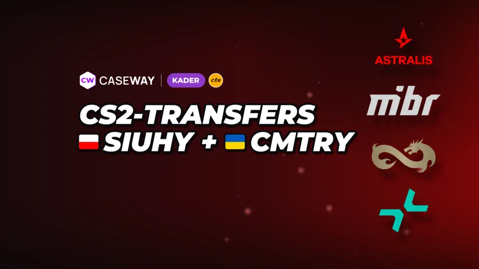 Transfers der Woche: siuhy und cmtry zu Astralis und weitere Wechsel