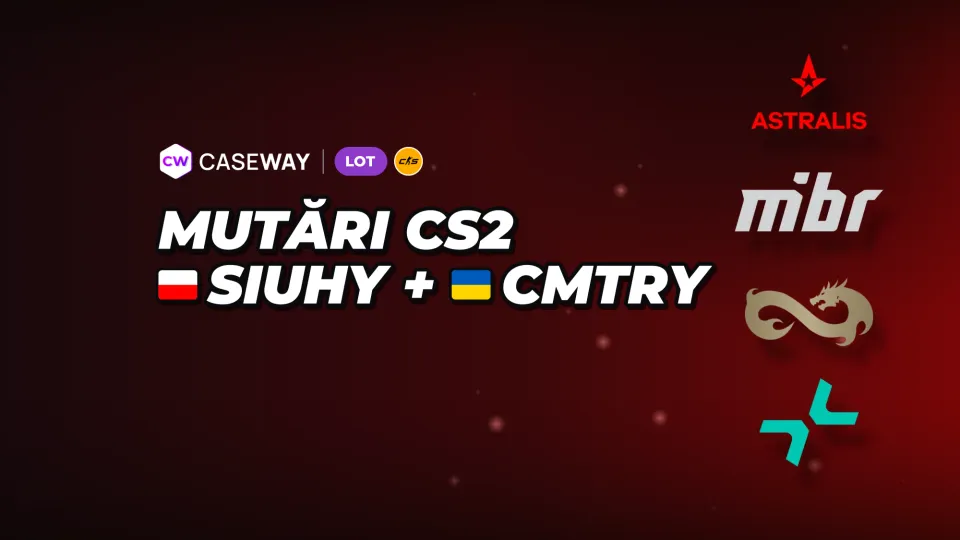 Transferurile săptămânii: siuhy și cmtry la Astralis și alte mutări