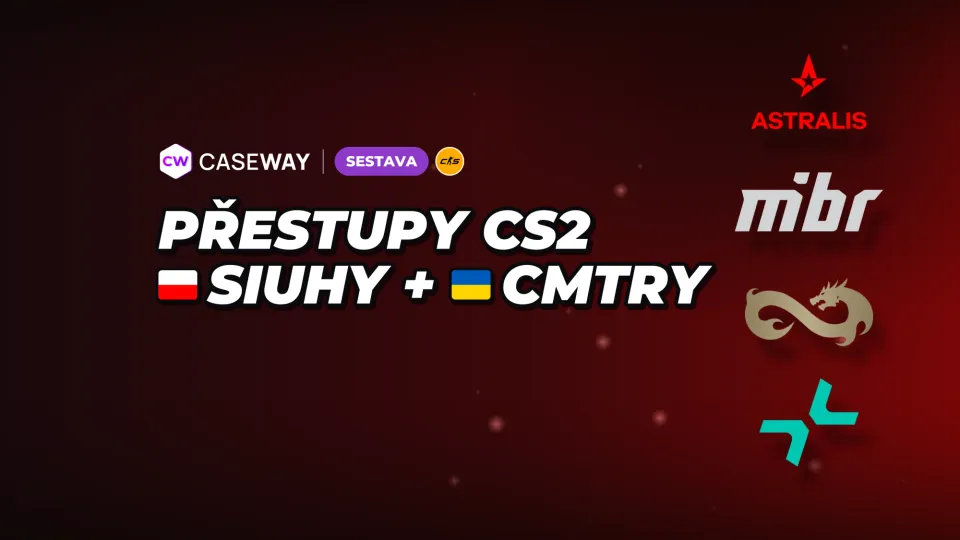 Týdenní přestupy: siuhy a cmtry v Astralis a další změny