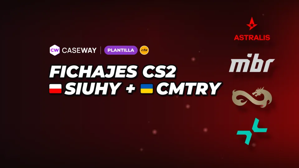 Fichajes de la semana: siuhy y cmtry llegan a Astralis y otros cambios