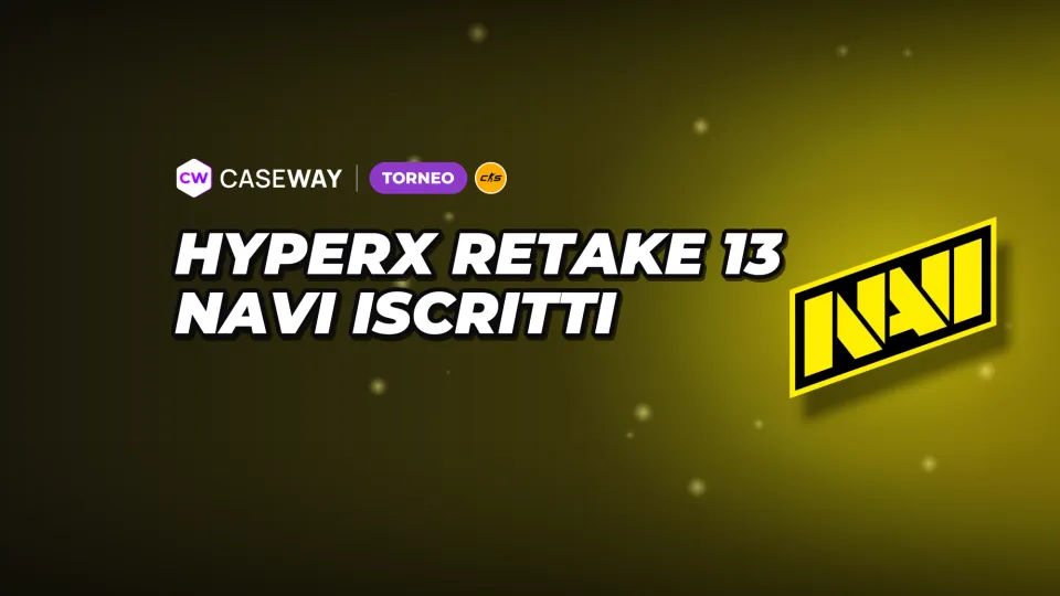 Natus Vincere si iscrive alla HyperX Retake Season 13 nonostante la sovrapposizione con altri tornei