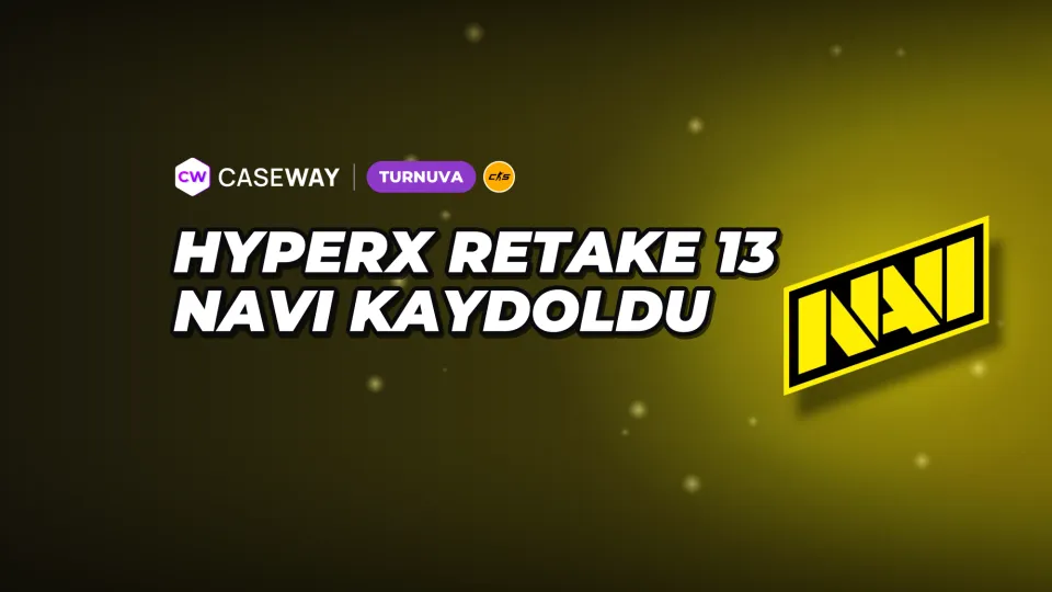 Natus Vincere, turnuva çakışmasına rağmen HyperX Retake Season 13’e kaydoldu