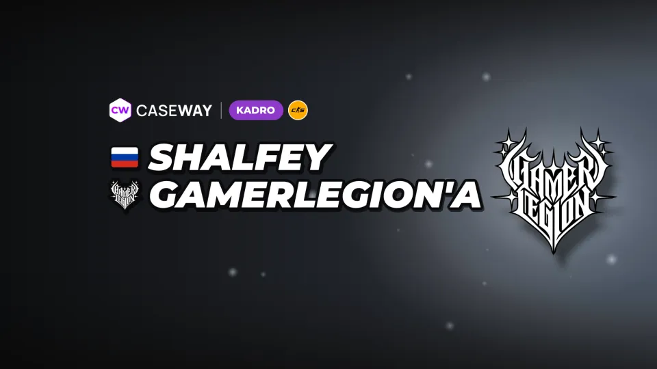 shalfey, GamerLegion'da Snax'ın yerine kaptan oldu