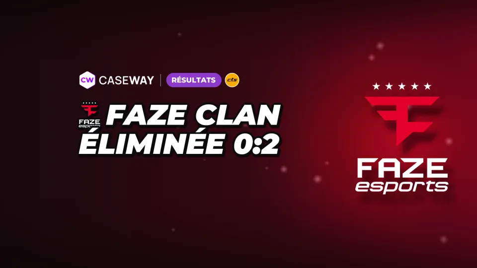 FaZe Clan quitte DraculaN Season 7 après un 0-2 contre BC.Game