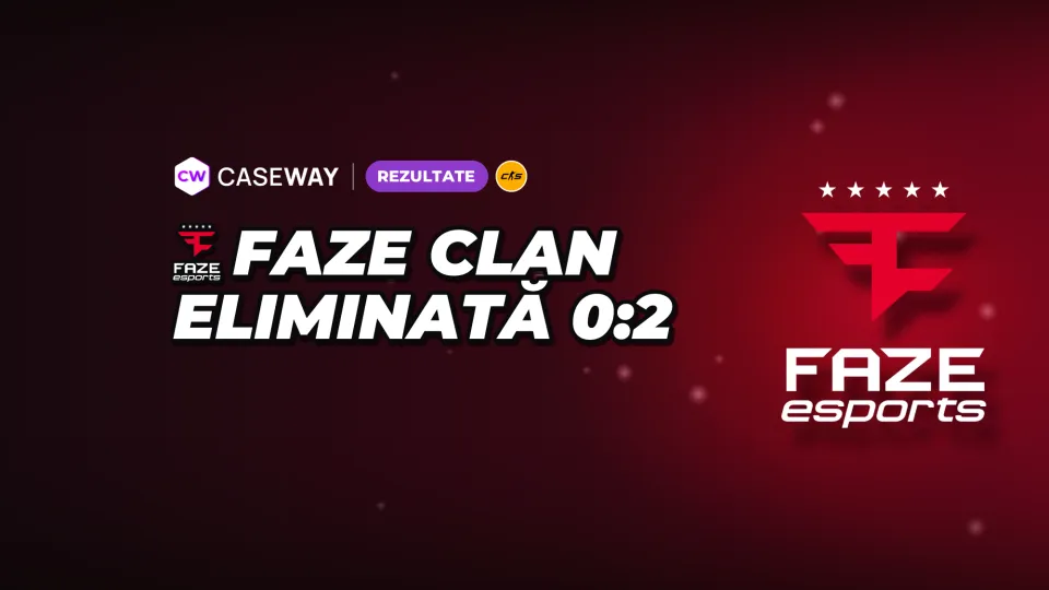 FaZe Clan, eliminată de BC.Game cu 0:2 la DraculaN Season 7
