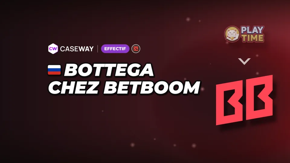 bottega quitte PlayTime et retrouve le banc de BetBoom Team