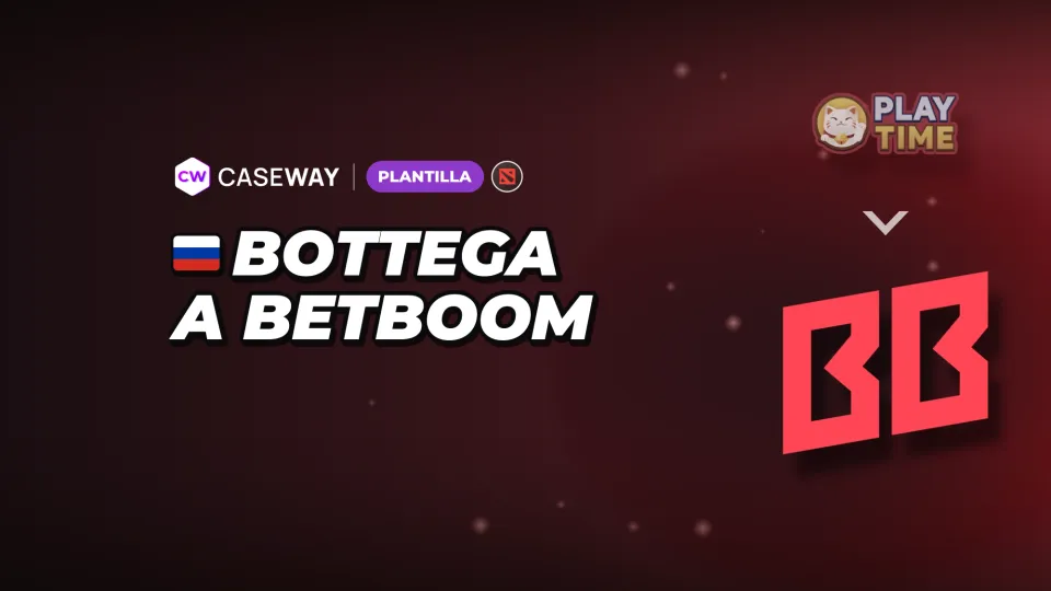 bottega dejó PlayTime y volvió al banquillo de BetBoom Team