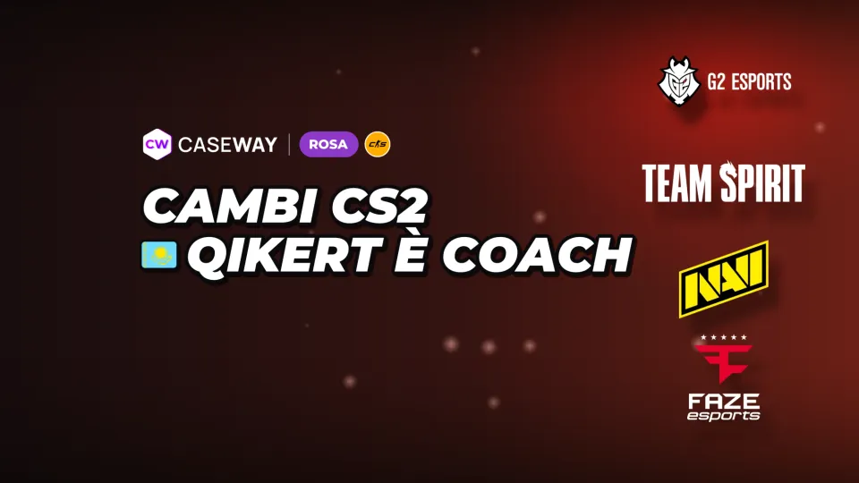 Qikert diventa coach, Snax finisce in panchina con GamerLegion: i trasferimenti della settimana