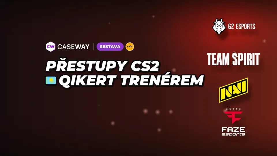Qikert se stal trenérem, Snax zamířil na lavičku GamerLegion: přestupy týdne