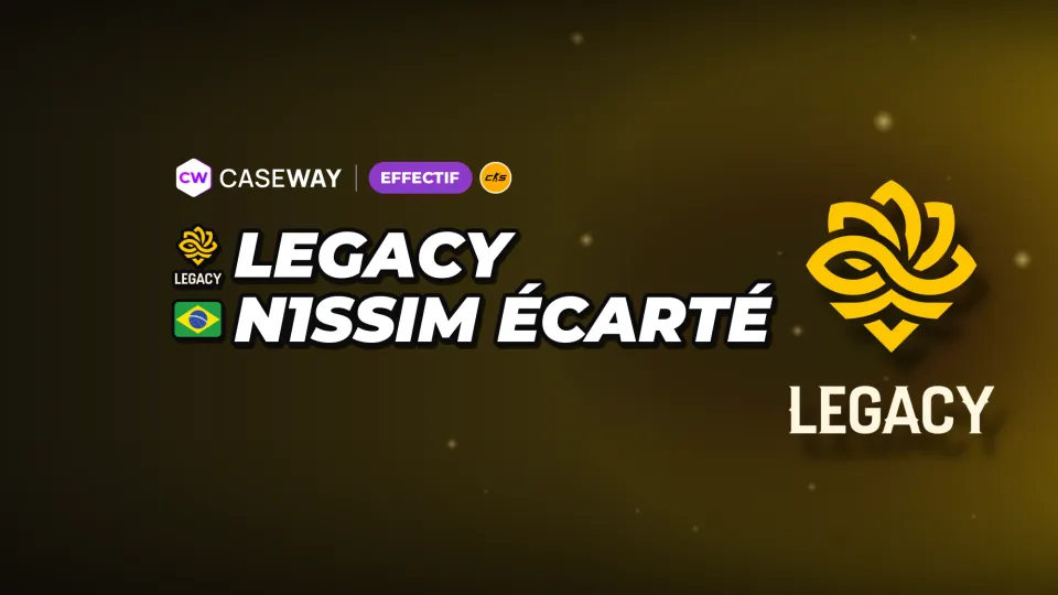 ksloks remplacera n1ssim chez Legacy jusqu’à la fin de la saison