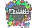 Naklejka | FalleN (holograficzna) | Budapeszt 2025