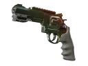 R8-Revolver | Bernsteinfärbung