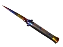 Stiletto Knife | Marble Fade