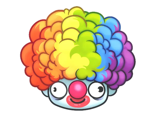 Clown Wig