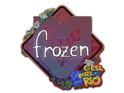 frozen (с блёстками)