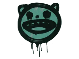 Happy Cat (Frog Green)