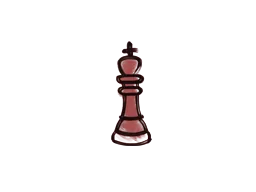 Chess King (Blood Red)