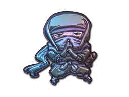 Ninja silencioso (reflectante)
