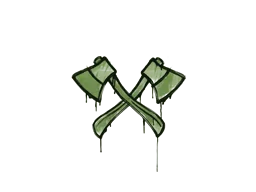 X-Axes (Battle Green)