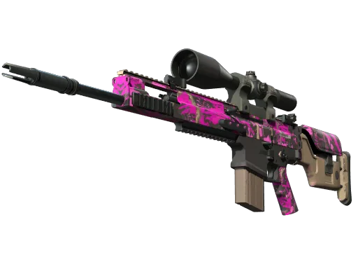 SCAR-20 | 사냥용 보라색 얼룩무늬