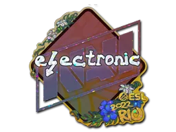 electronic (scintillant) | Rio 2022