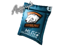 Capsule dédicacée | Virtus.Pro | MLG Columbus 2016