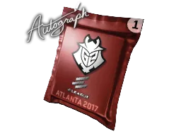 Autogrammkapsel | G2 Esports | Atlanta 2017