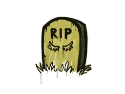 Lápide (Amarelo explosivo)