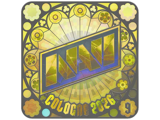 Natus Vincere (holografická s umístěním)