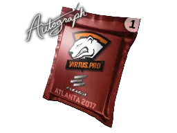 Autogrammkapsel | Virtus.pro | Atlanta 2017