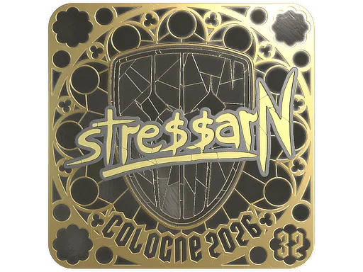 stressarN (金色，排名)