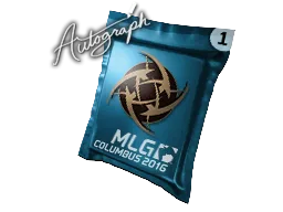 Капсула з автографом | Ninjas in Pyjamas | MLG Колумбус 2016