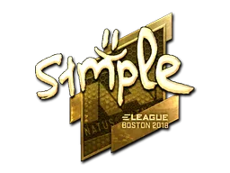 s1mple (золотая)