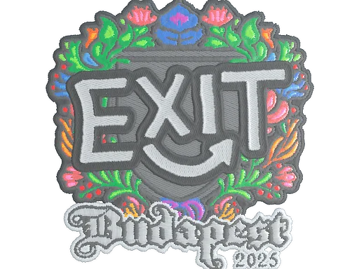 exit (Embroidered) | Budapest 2025