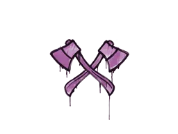 X-Axes (Bazooka Pink)