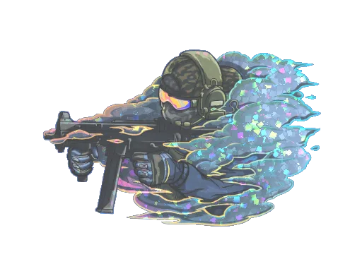 Pushing Smokes (Glitter)