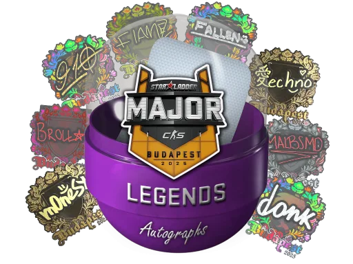 Pojemnik z autografem | Legendy | StarLadder Budapest 2025