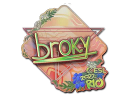 broky (holografická)