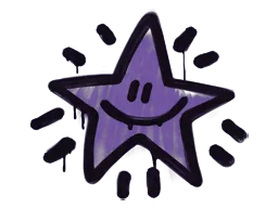 Shining Star (Monster Purple)