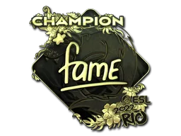 fame (Altın, Şampiyon)