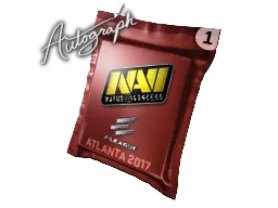 Autogrammkapsel | Natus Vincere | Atlanta 2017