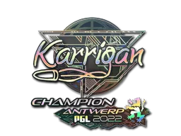 karrigan (голографічна, чемпіон)
