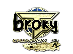 broky (šampion, zlatá)