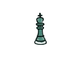 Chess King (Frog Green)