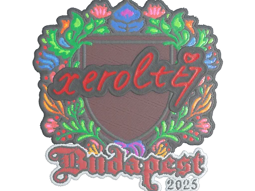 xerolte (Embroidered) | Budapest 2025