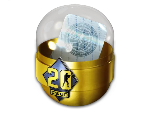 Капсула с наклейками CS20