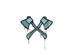 X-Axes (Wire Blue)