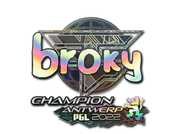 broky (голографічна, чемпіон)