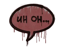 Uh Oh (Brick Red)