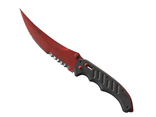 Cuchillo plegable | Tela escarlata